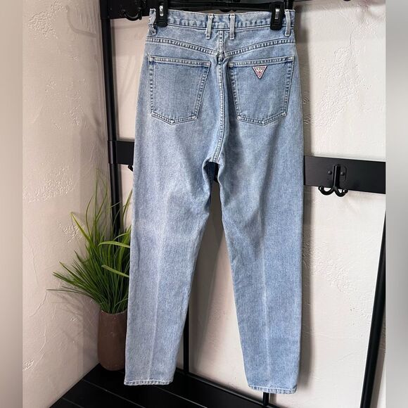 Guess Light Blue High Rise Women Jeans - Picture 4 of 16